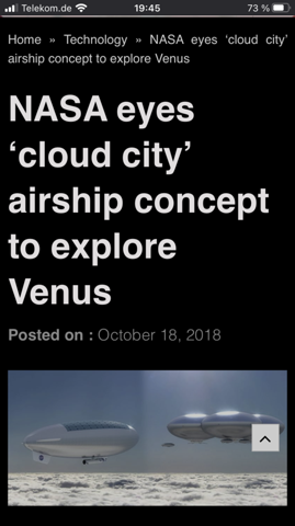 Venus besiedeln?