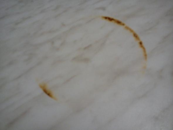 Verbrannte Arbeitsplatte Reparieren