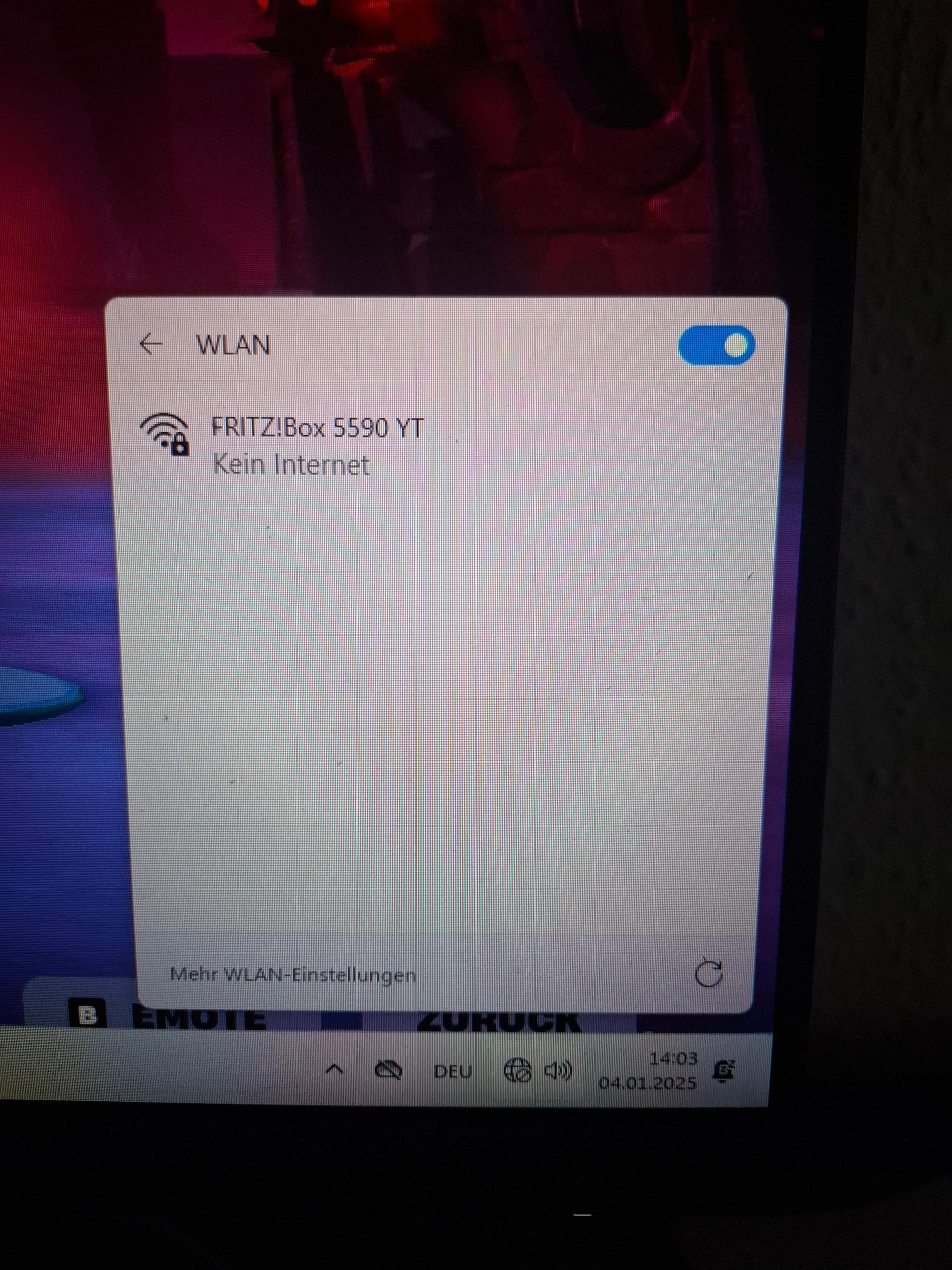 Verbunden ohne Internet beheben? (WLAN, FRITZ!Box)