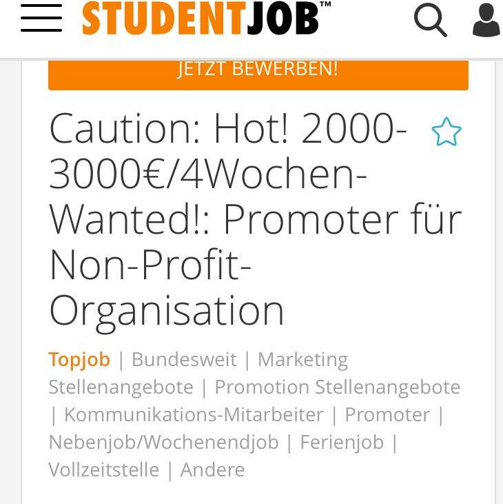 verdient man bei Promotion ferien Jobs wirklich so viel? (Geld, Job