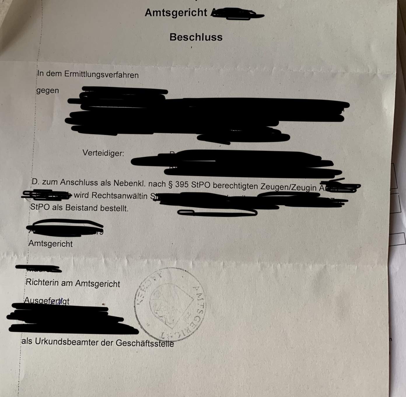 Wann wird eine Anzeige eingestellt?