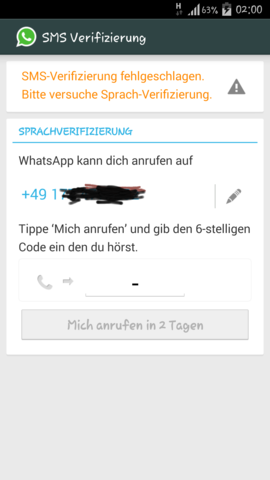 Whatsapp verifizierung - (Handy, WhatsApp)