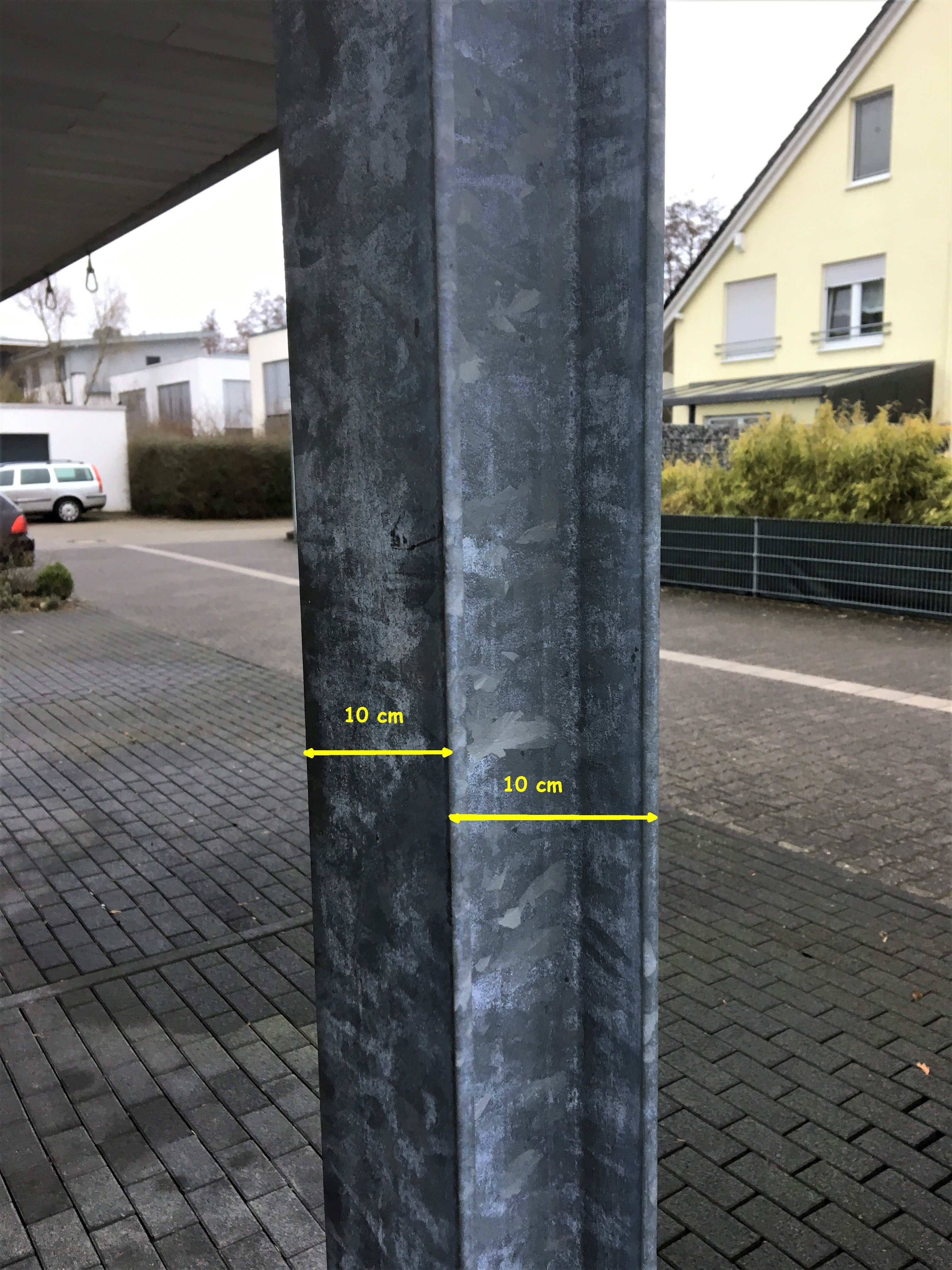 Verkleidung Meines Doppel T Stahltragers