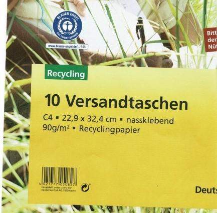 Versandtasche für Büchersendung geeignet? (Buch, Versand, DHL)