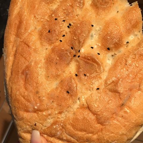 Verschimmeltes Fladen Brot Gegessen Gesundheit Arzt Magen Verschimmeltes Fladen Brot Gegessen Gesundheit Arzt Magen