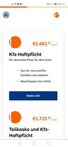 Versicherung Fur Die Mazda 3 1680 Auto Auto Und Motorrad