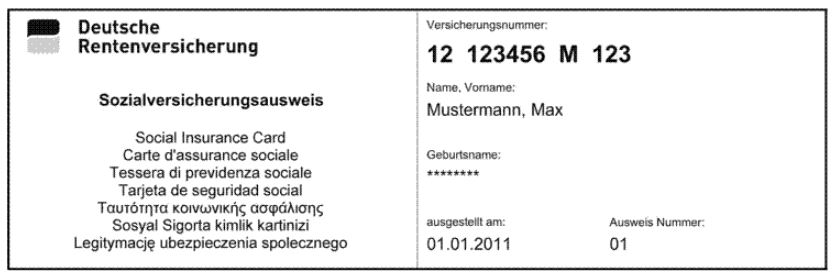 Versicherungsnummer vs Sozialversicherungsnummer
