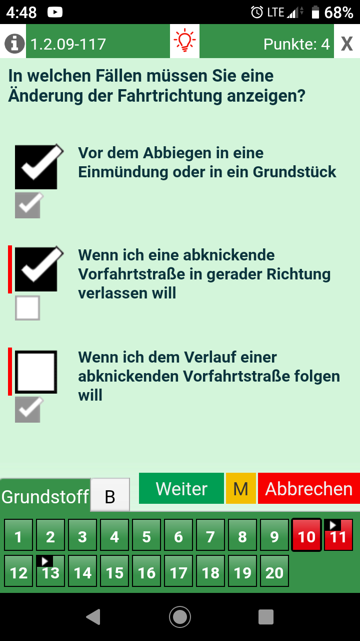 Verständnissproblem einer Aufgabe bei Führerscheinprüfung? (Schule, Führerschein, fuehereschein)