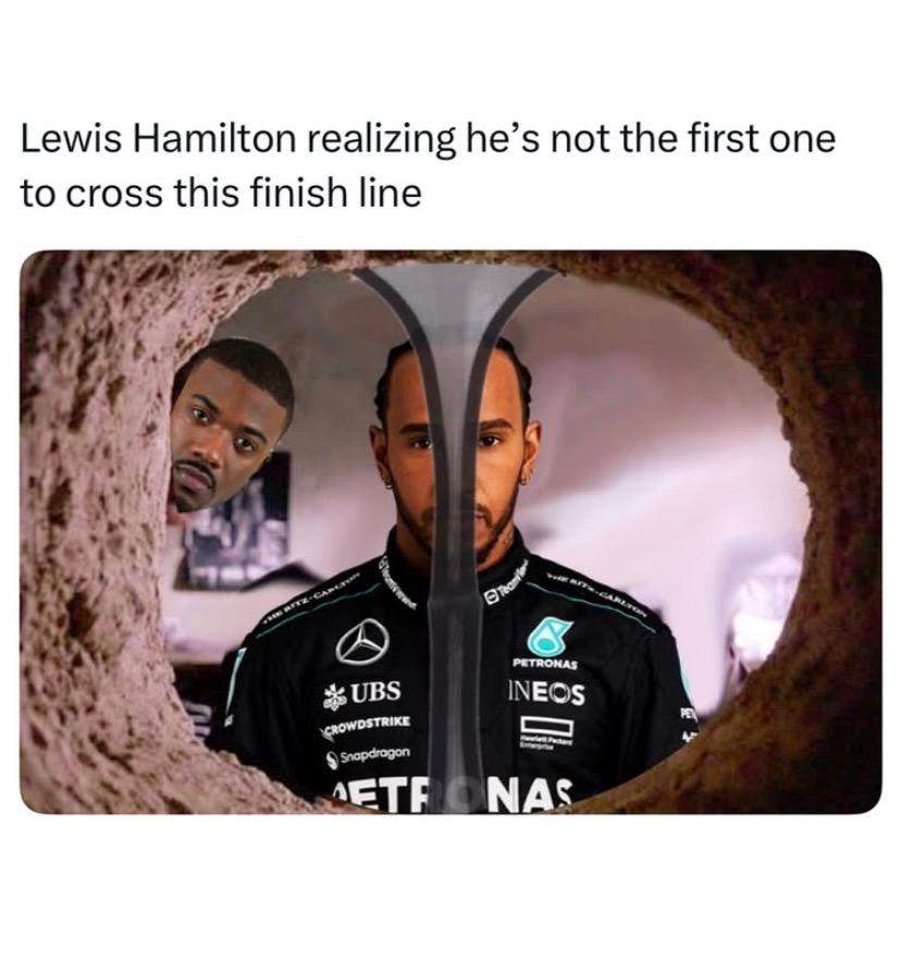 Versteht ihr den Witz/meme? (Formel 1, Lewis Hamilton)