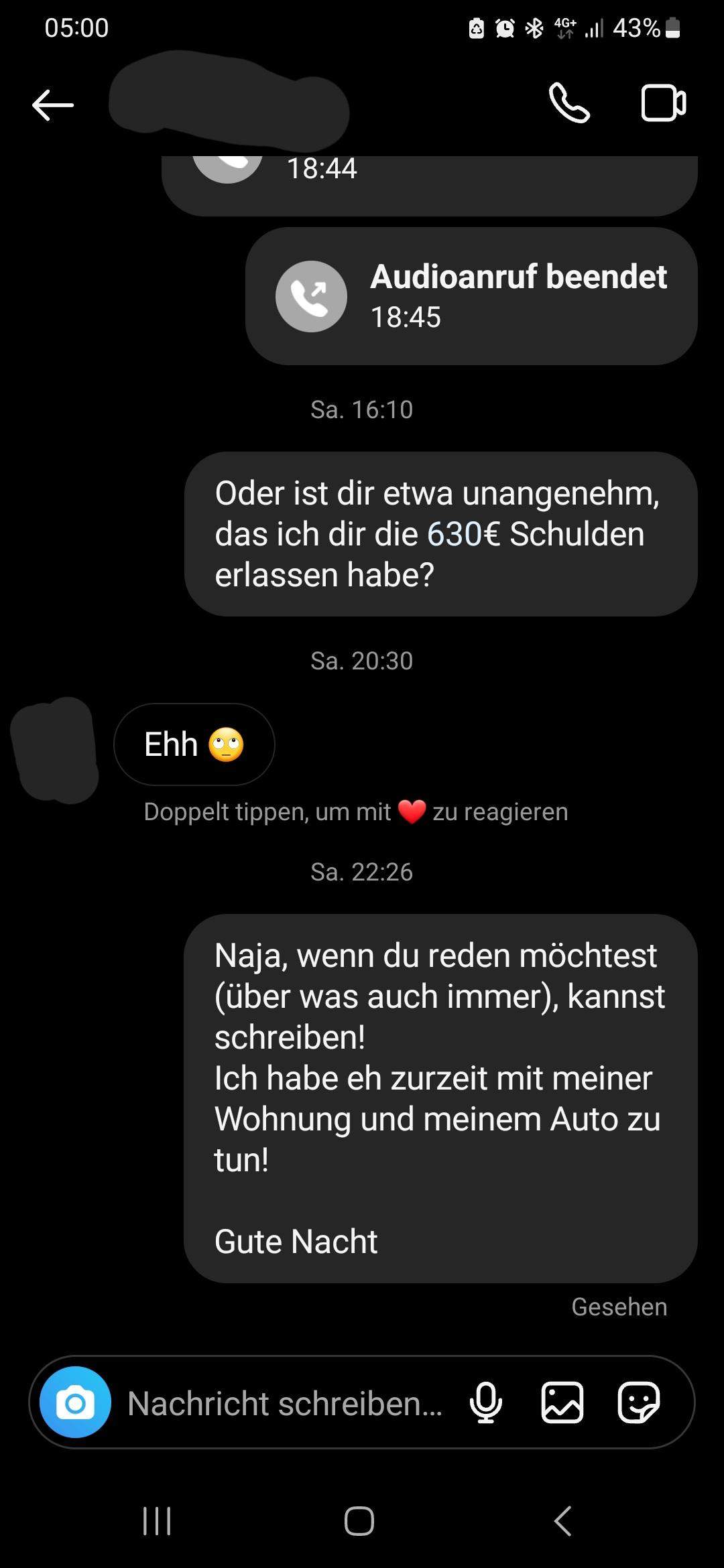 Versteht jemand dieses Verhalten? (Mädchen, Instagram, Mädchenprobleme)
