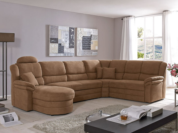 Hier ein Bild vom Sofa. So, bis auf die Kopfstütze, sieht unseres auch aus. - (Sofa, Überzug, Ecksofa)