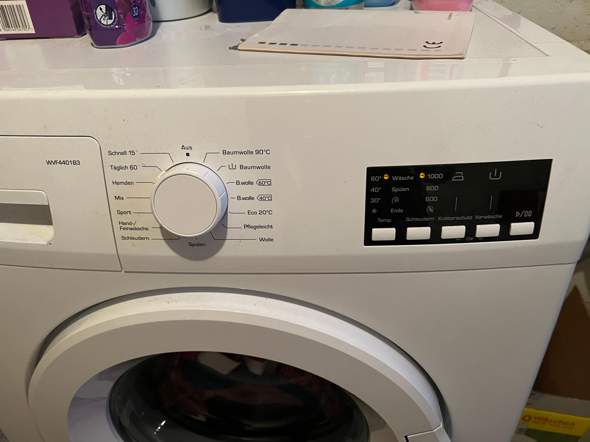 Vestel Waschmaschine Temperatur einstellen?