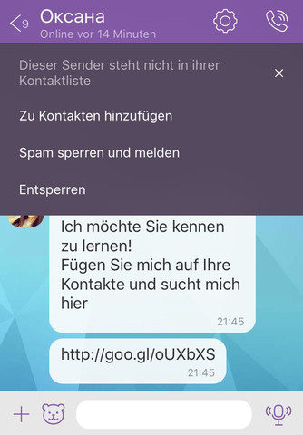 Schaut hier - (Nachrichten, viber)