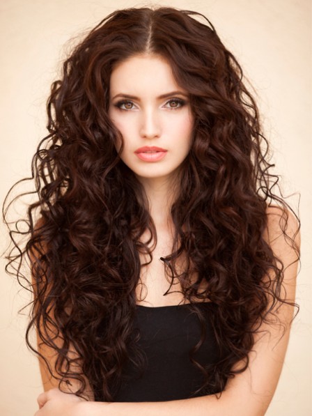 viele locken mit clip in extensions