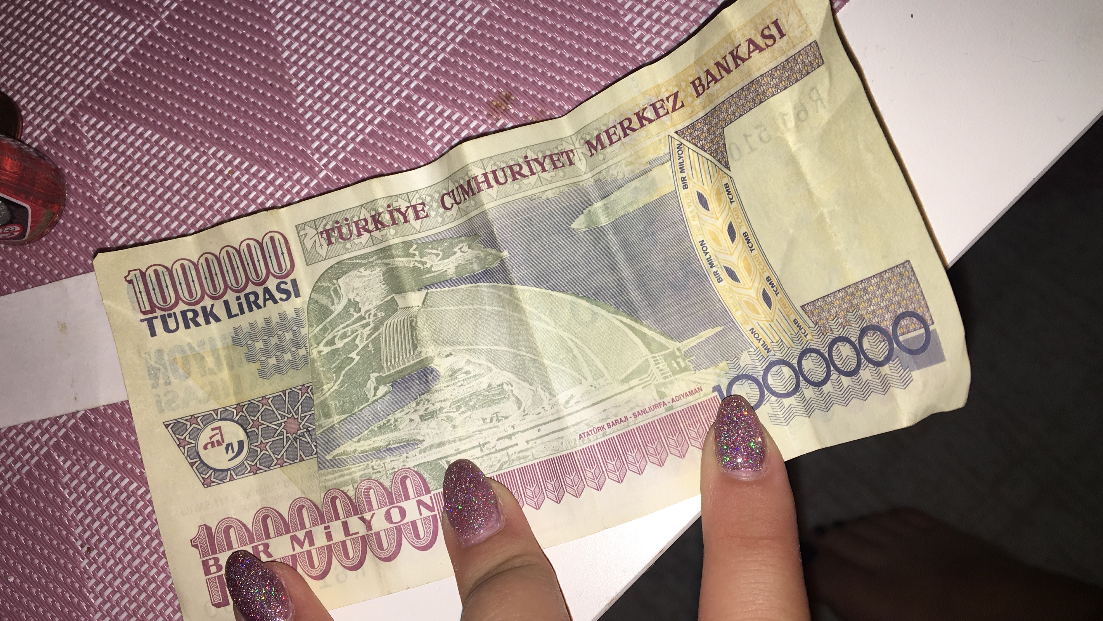 Vielleicht Ein Verborgener Schatz Geldwert Turkische Lira