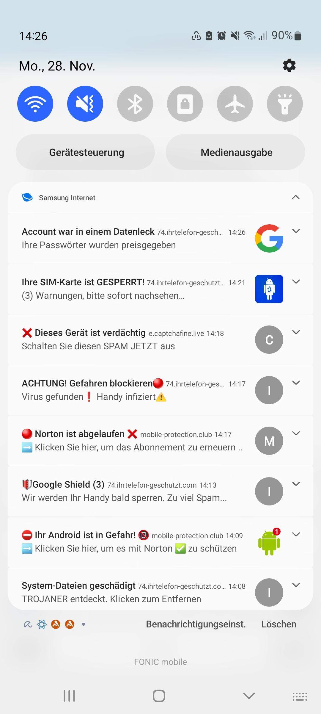 Virus auf Handy? (Android, IT)