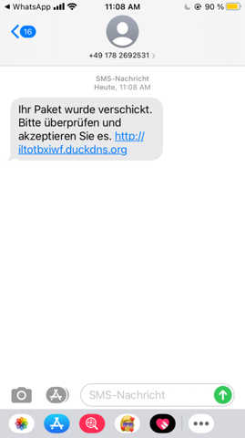 Virus Ich Habe Nichts Bestellt Handy Angst Paket