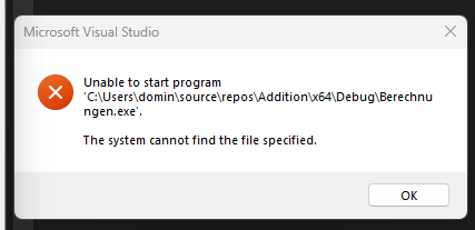 Visual Studio Debugger? (Code, Programmiersprache)