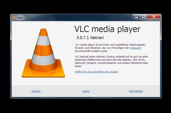 VLC Player Version 3.0.7.1. und keine MKV-Dateien?