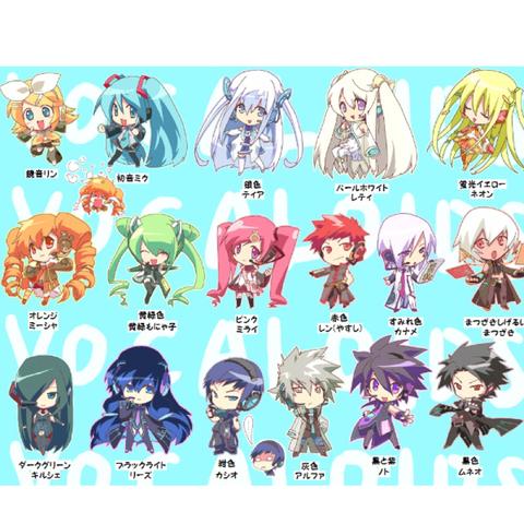 Vocaloid Charaktere Namen