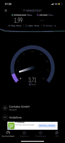 Vodafone Mobile Daten Extrem Langsam Handy Internet Smartphone