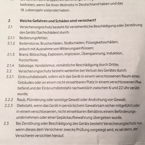 2.1
Ist das dann ein sachschaden? - (Versicherung, Vodafone, Displaybruch)