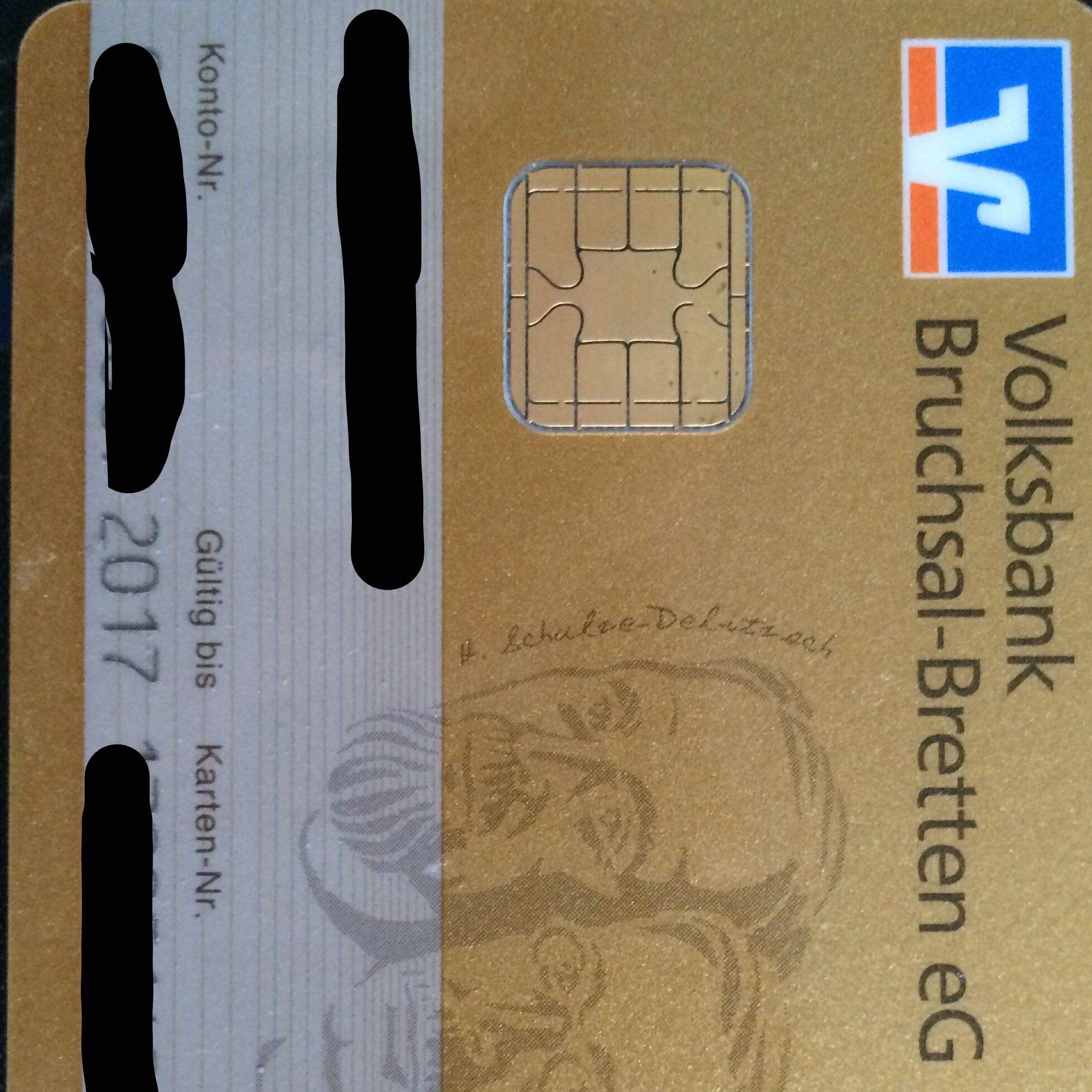 Volksbank VR-BankCard? (Card, VR Bank)