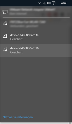 Devolo - (Internet, WLAN, Windows 10)