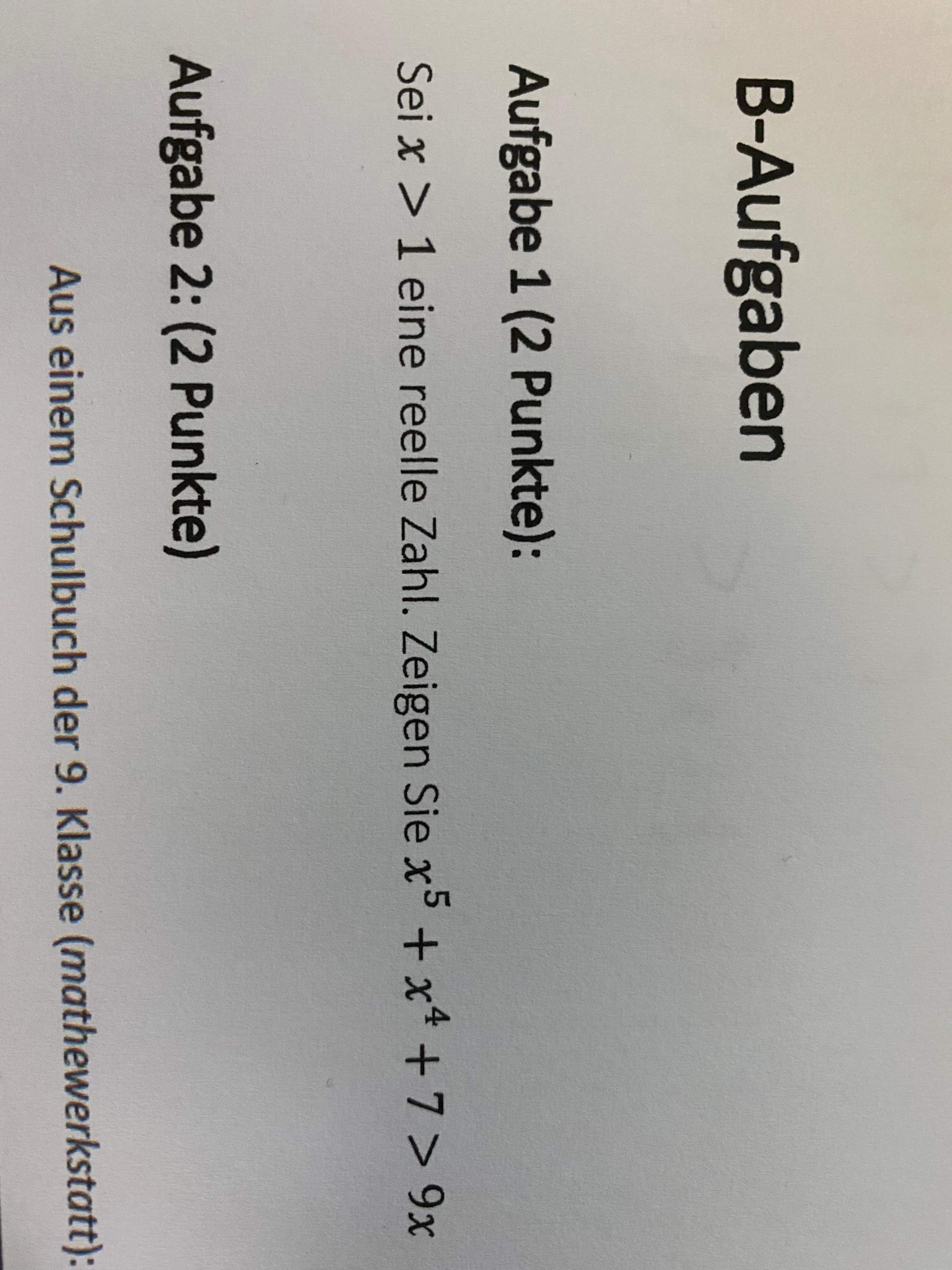 Vollständige induktion bei Ungleichungen? (Mathematik, Abitur, Universität)