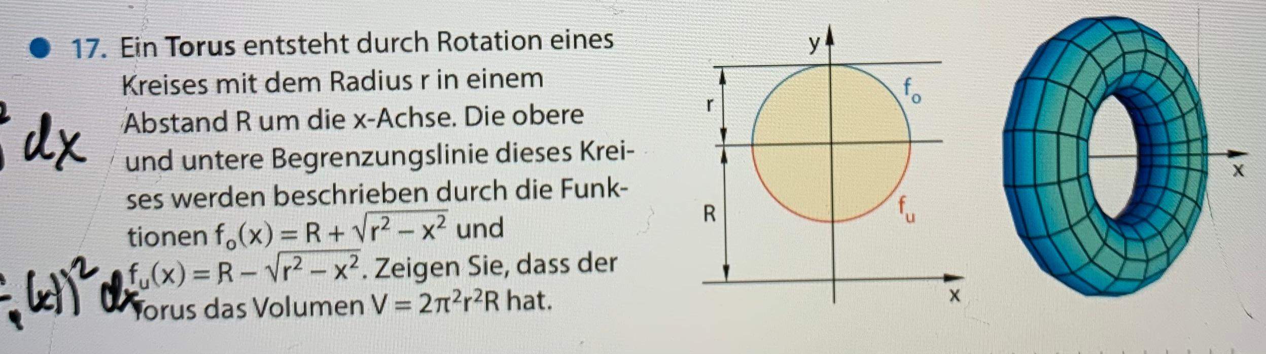 Volumen? (Integralrechnung)