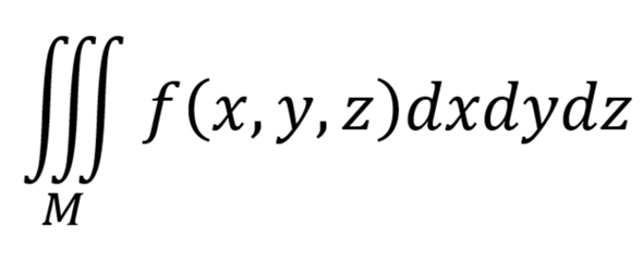Volumenintegral? (Schule, Mathematik, Physik)