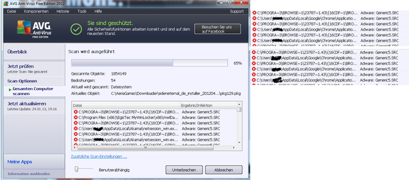 kann mir da wer helfen? :/ - (Computer, Virus)