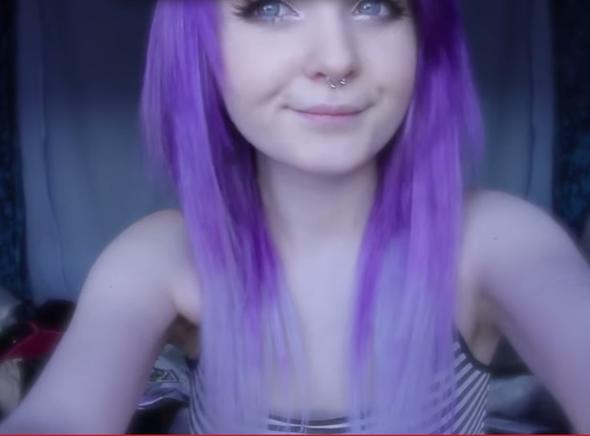 Lila - (Haare, Haarfarbe, färben)