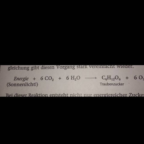 Gleichung  - (Chemie, Biologie, Atmung)