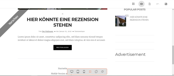 Vorschautext in html erweitern?