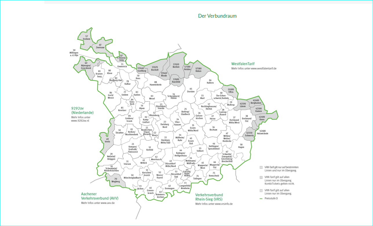 VRR-Verkehrsmittel? (Bahn, Ticket, Bus)