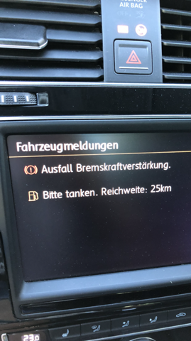 Vw Golf 7 Dsg 7 Gang Getriebe Bekomme Standig Fehlermeldung Ausfall Bremskraftverstarker Und Getriebe Uberhitzt Warum Technik Technologie Auto