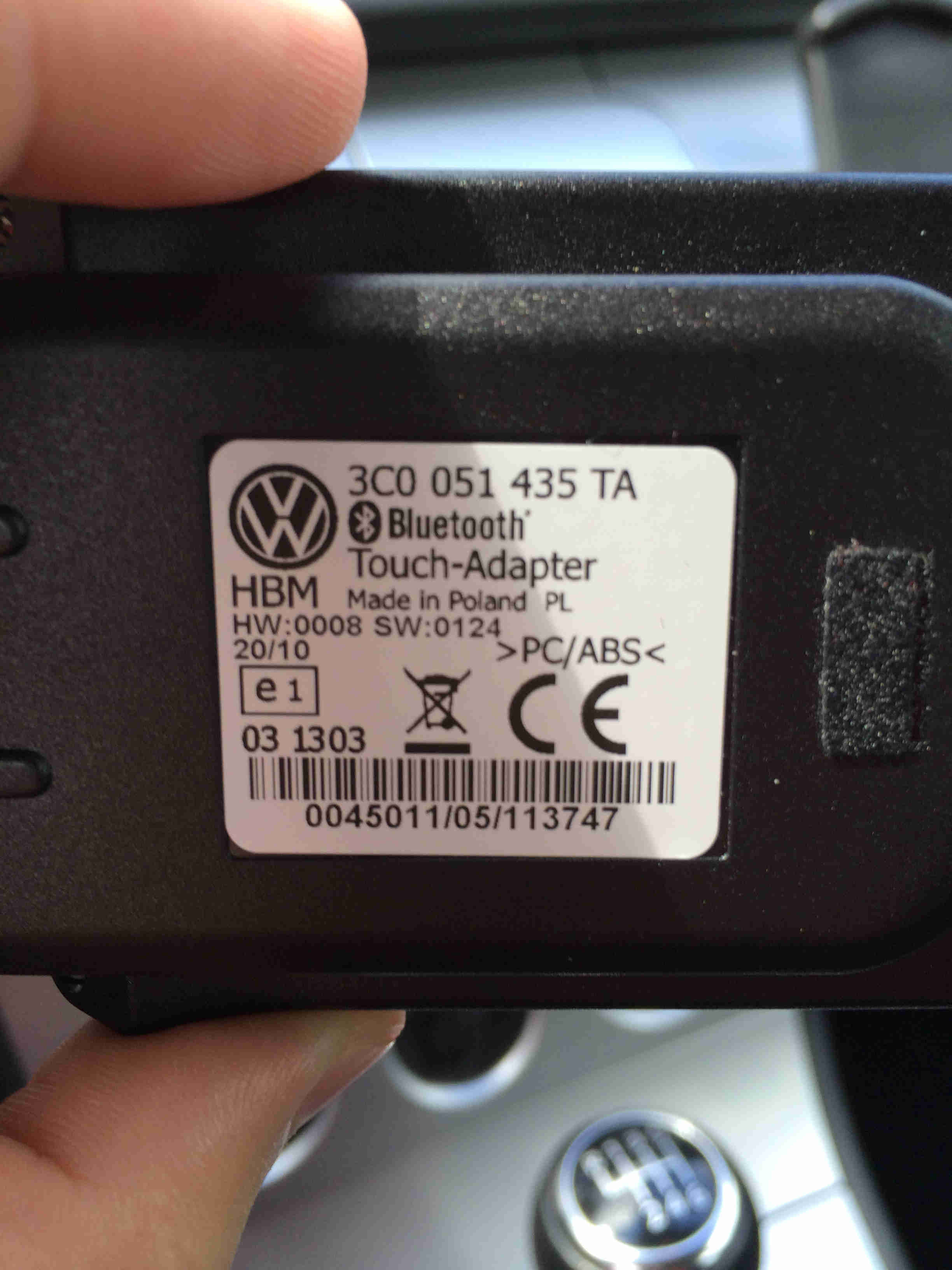 Passat b6 bluetooth