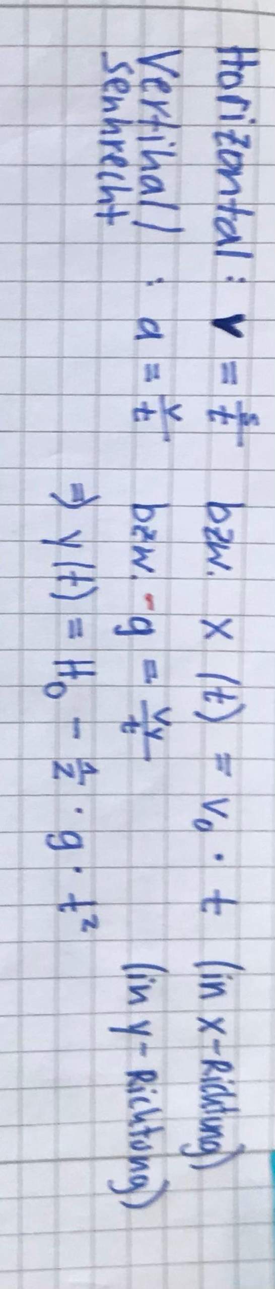 Waagerechter Wurf? (Schule, Physik, Aufgabe) Waagerechter Wurf? (Schule, Physik, Aufgabe)