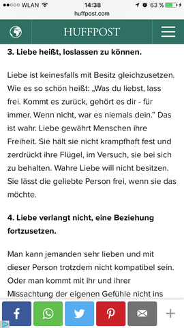 jemanden loslassen