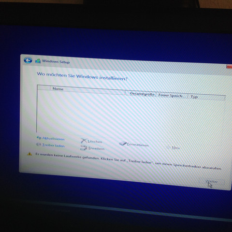 Aber während der Installation nicht - (Computer, PC, Technik)