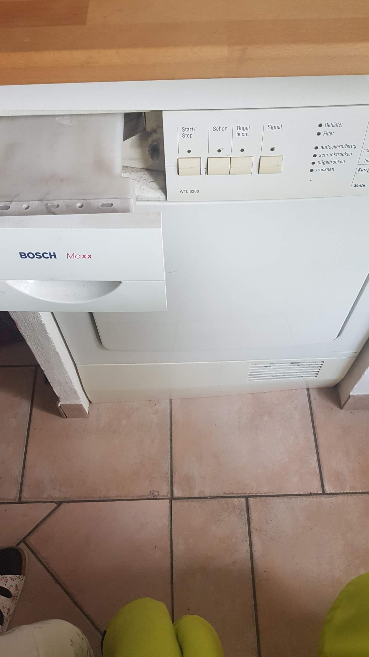 Bosch Trockner Serie 4 Kein Wasser Im Behälter
