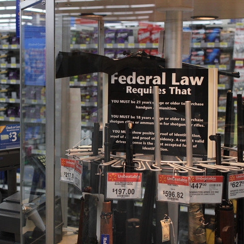 Waffen im Walmart - (USA, Amerika, Waffen)