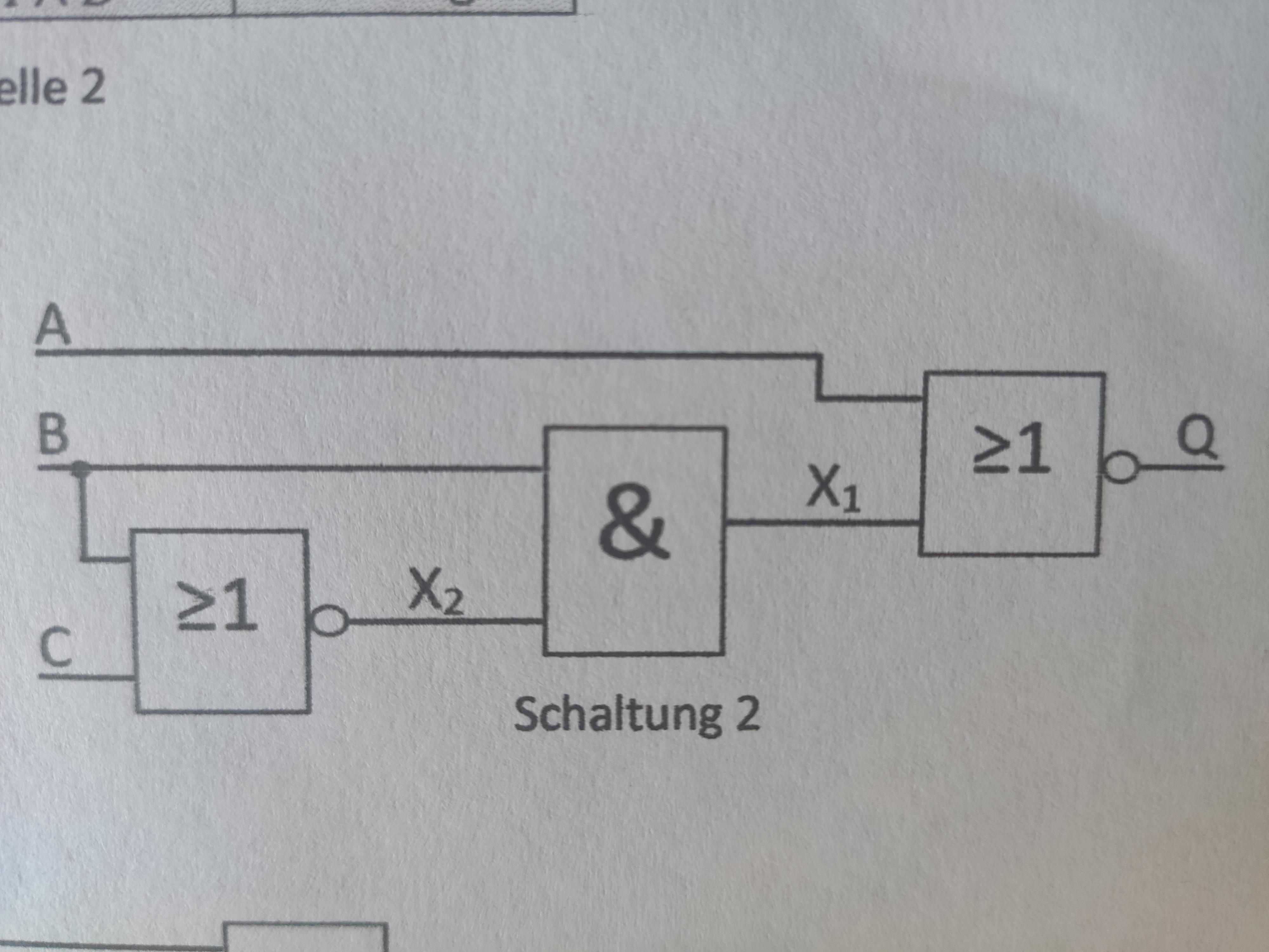 Elektrische schaltungen • 123mathe Wahrheitstabelle bei einer Schaltung ausfüllen? (Computer, Technik