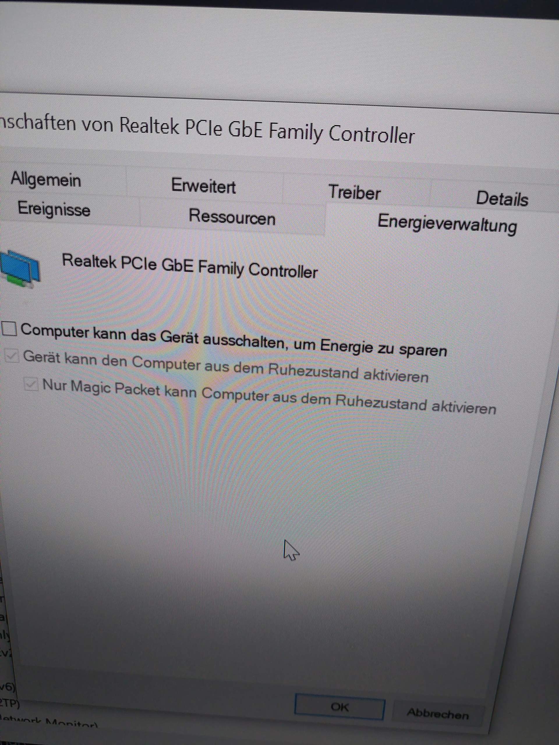 Wake on lan funktioniert nicht auf Windows 10? Technik, PC)