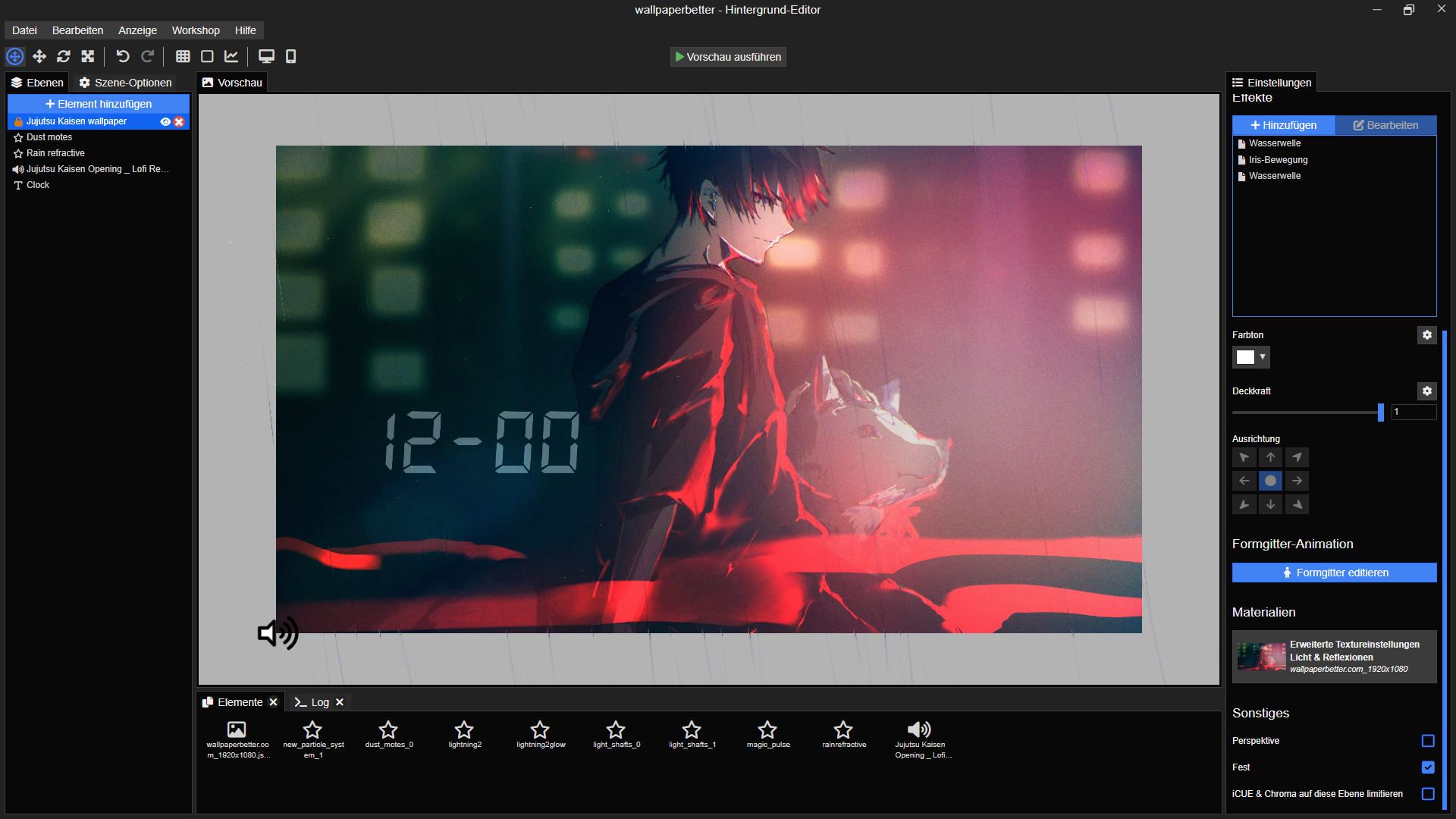Wallpaper Engine Hintergrund nicht richtig skaliert? (Wallpaper-Engine)