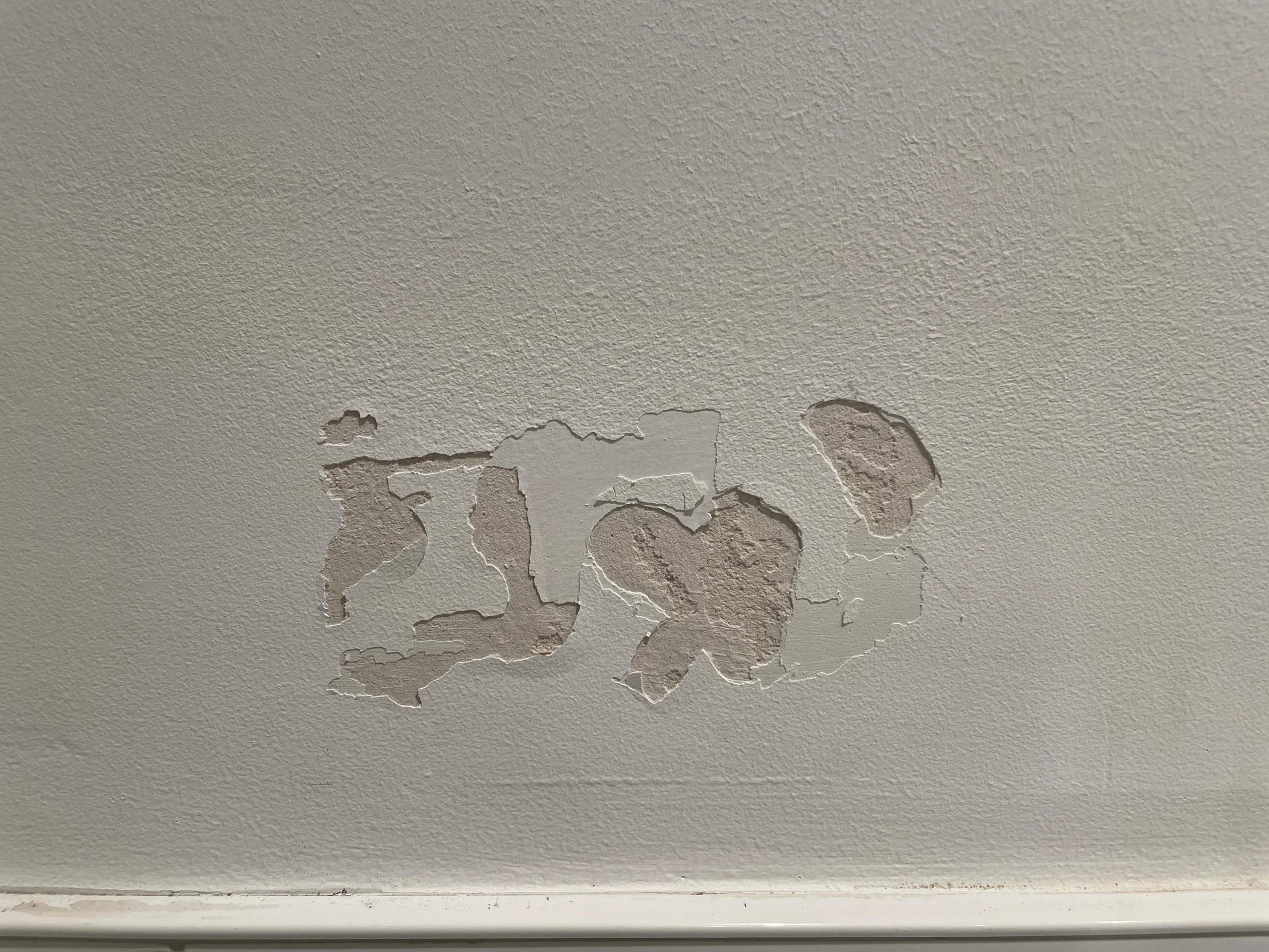 Wand loch verputzen? (Handwerk, Zimmer, heimwerken)