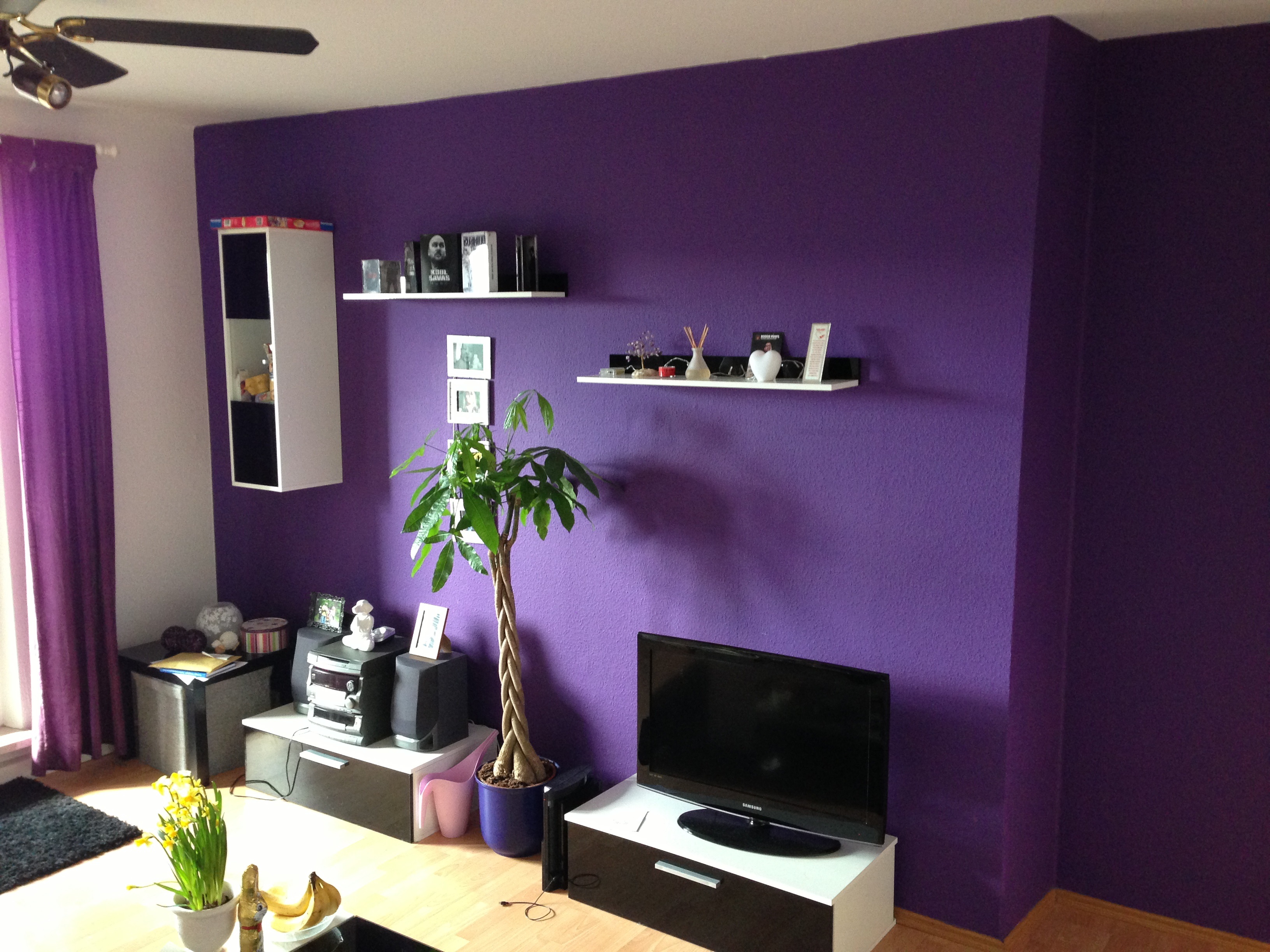 Feinste Wohnzimmer Modern Wand Streichen Ziel Wohnzimmer