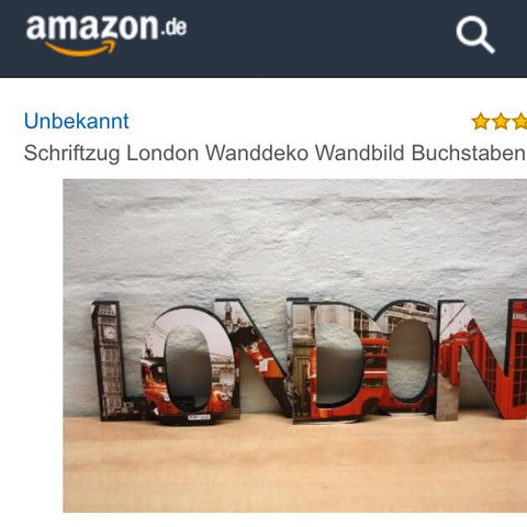 London - (Bilder, Wand, Deko)