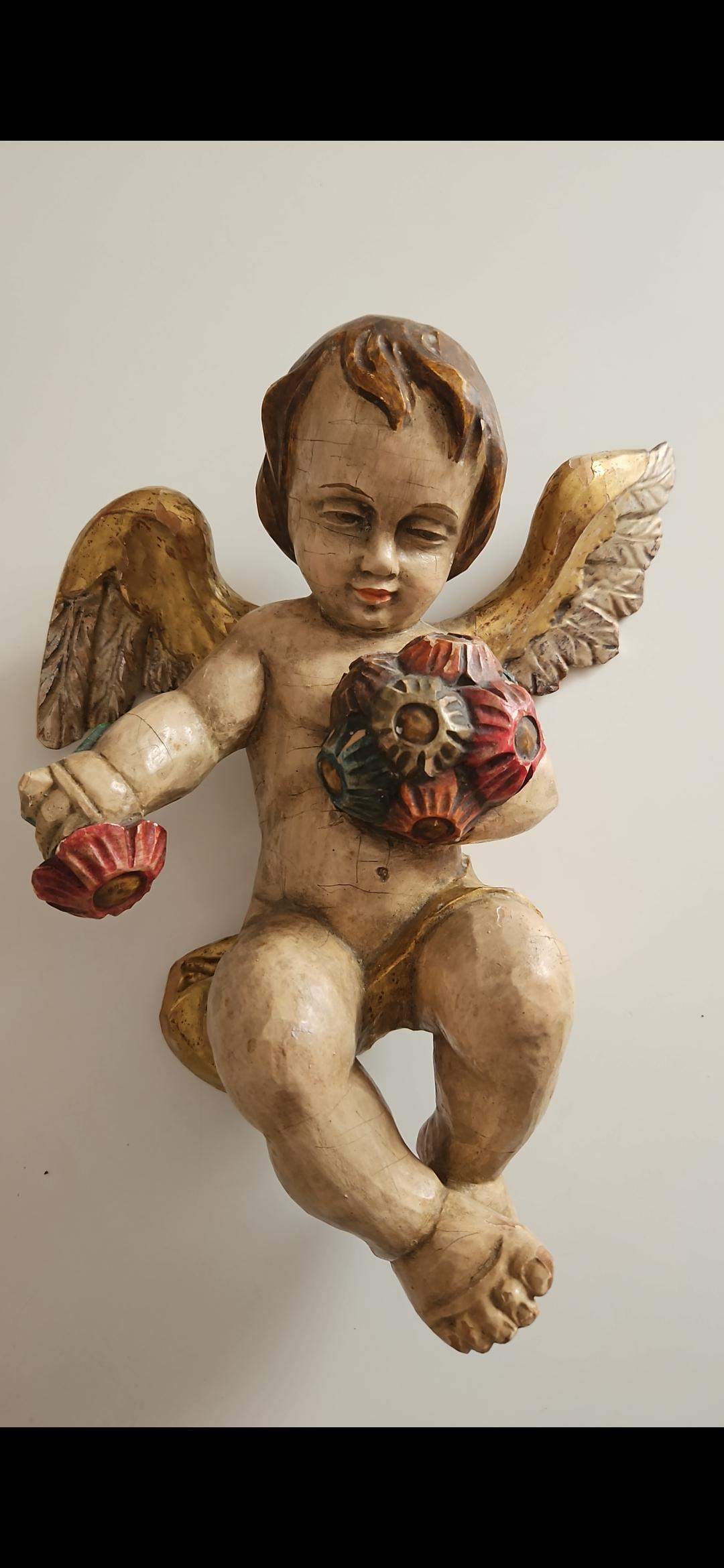 Wandengel putte antik? (Wert, Gold, Antiquitäten)